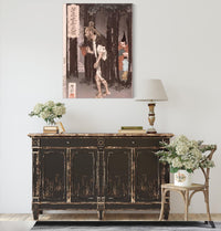 Taira No Tadamori And The Oil Thief by Tsukioka Yoshitoshi