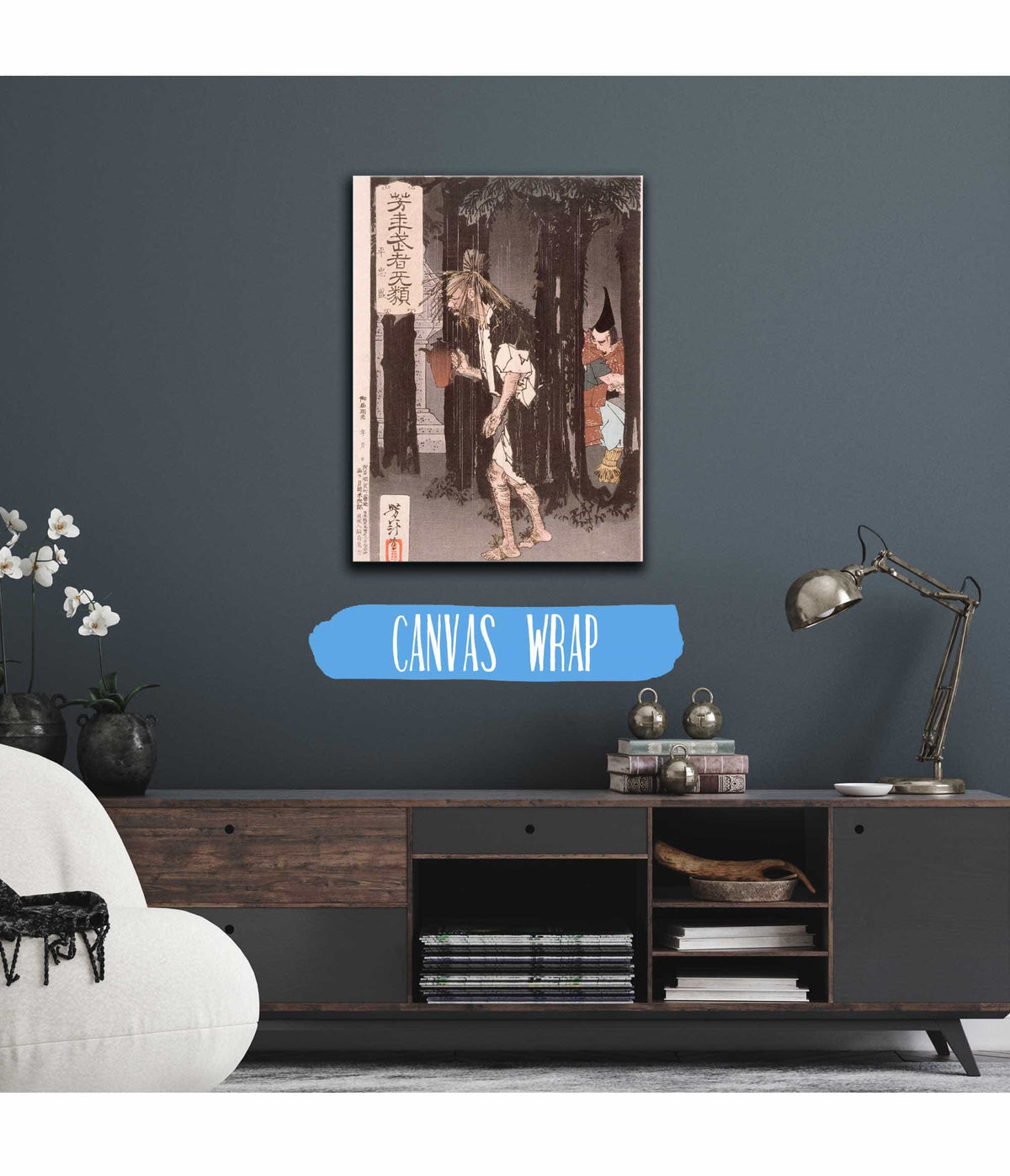 Taira No Tadamori And The Oil Thief by Tsukioka Yoshitoshi