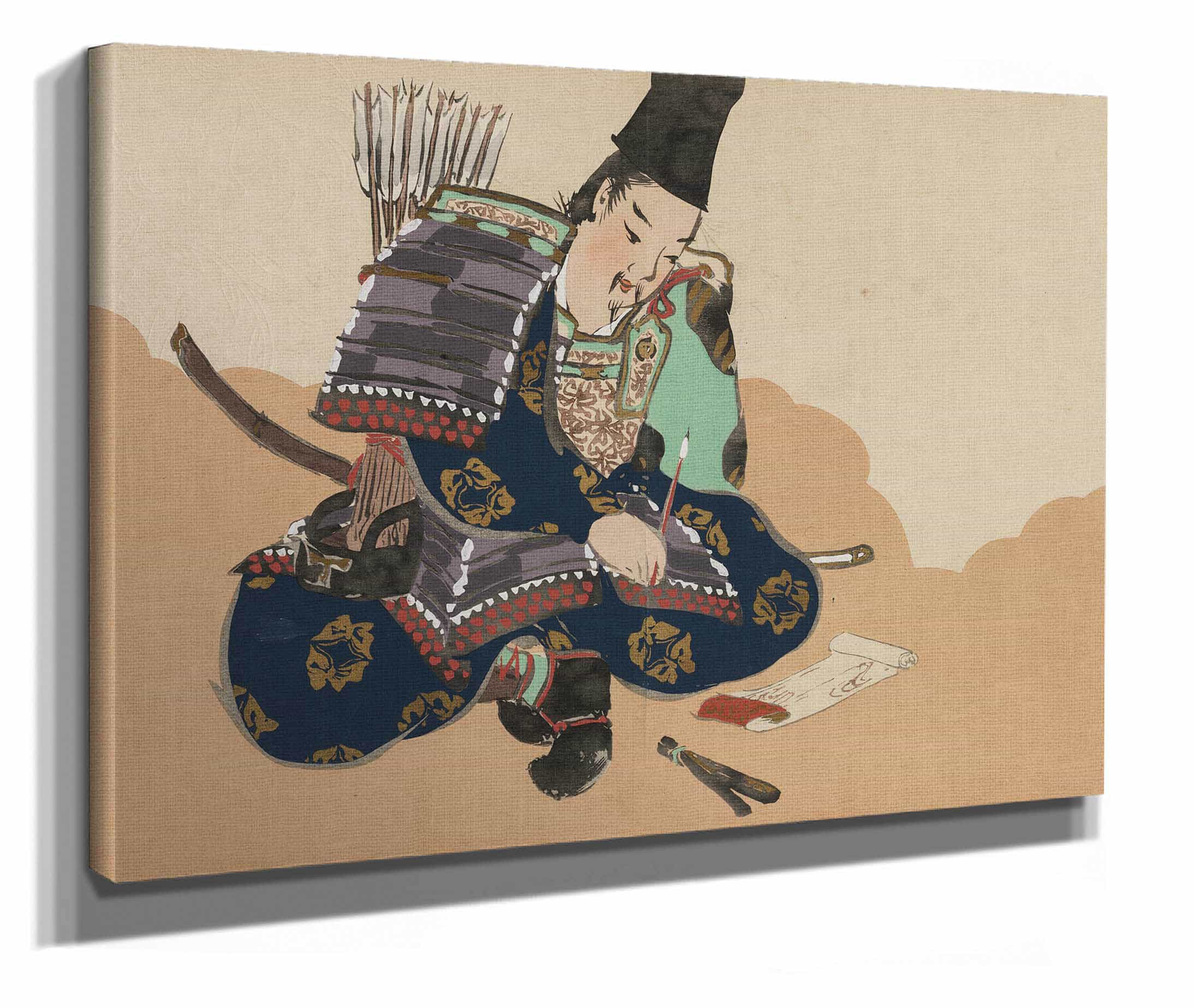 Taira No Tadanori Tadanori by Kamisaka Sekka