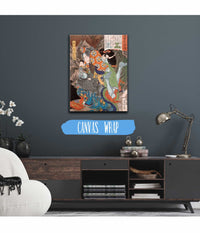 Takagi Toranosuke Tadakatsu Slaying A Demon In A Cave by Tsukioka Yoshitoshi