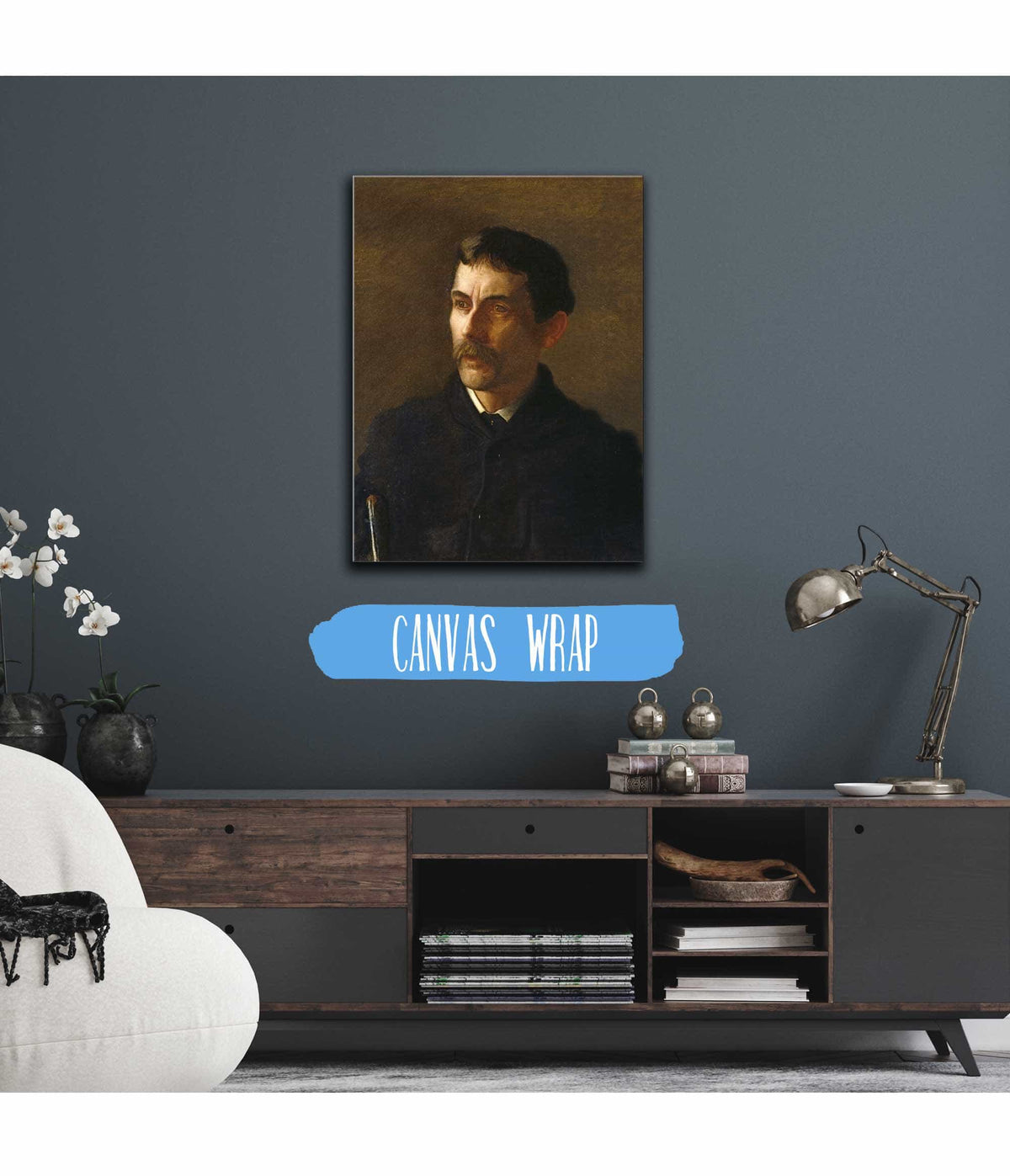 Talcott Williams by Thomas Eakins