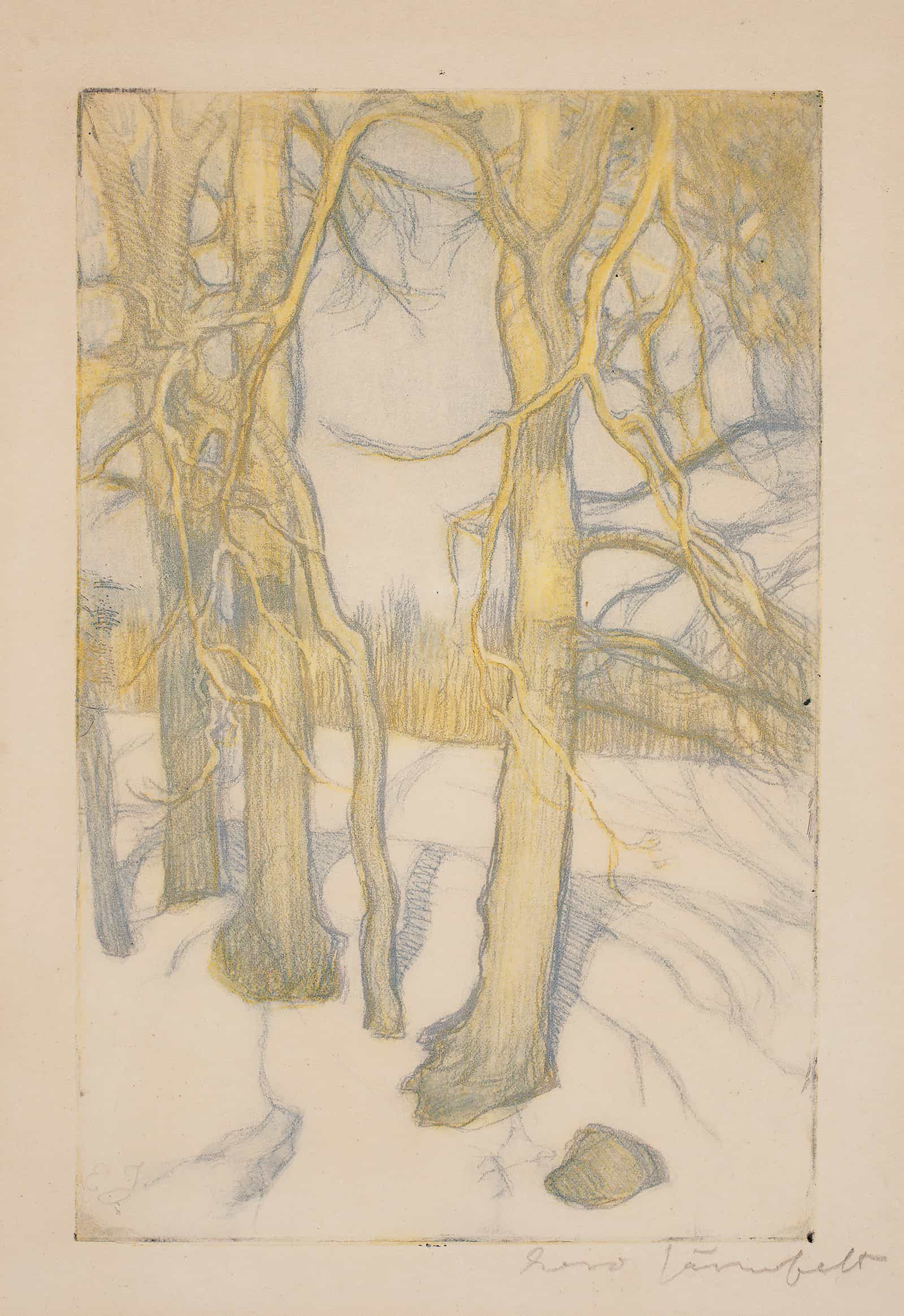 Talvisia Puita by Eero Jarnefelt