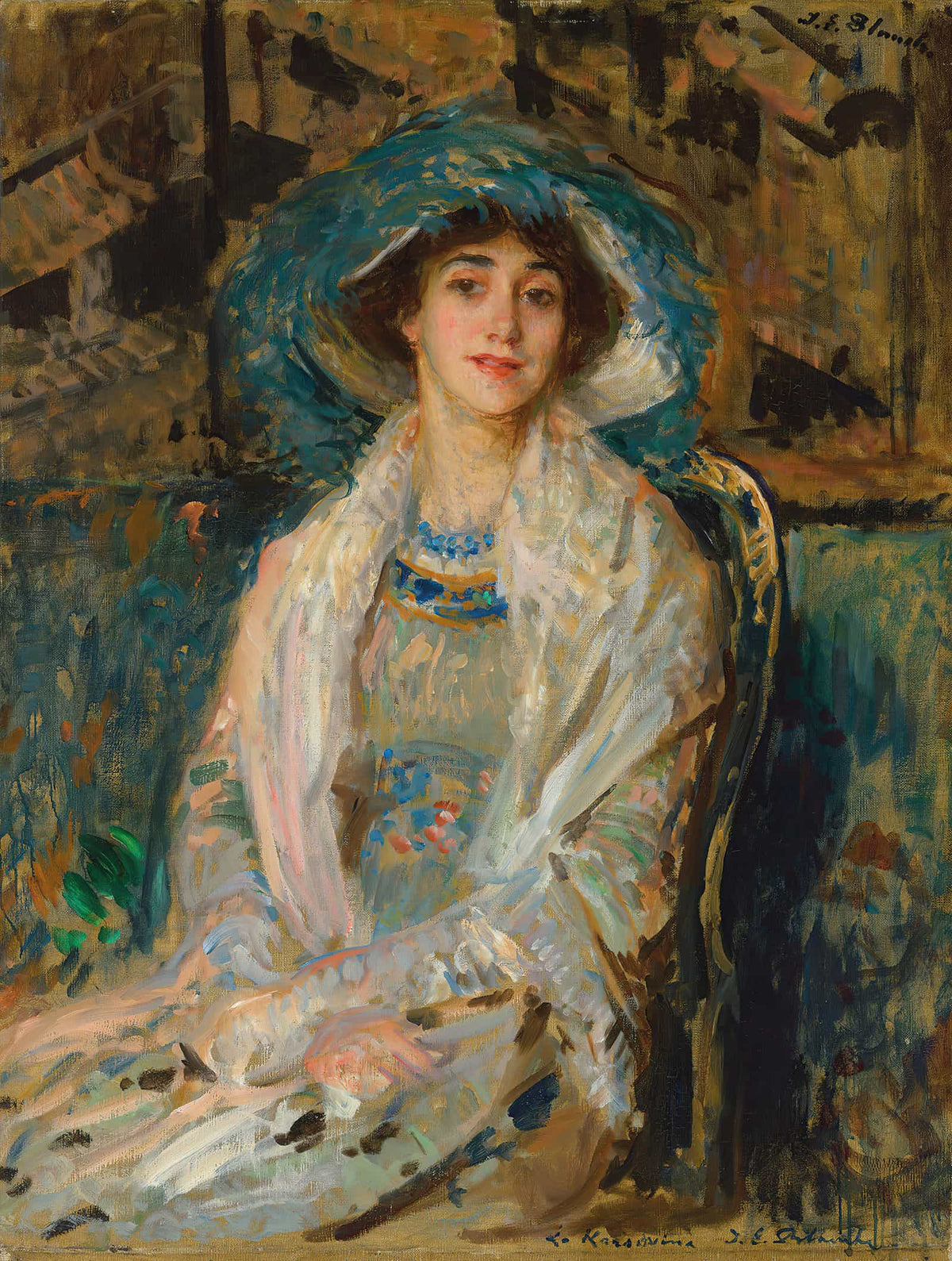 Tamara Karsavina Ballet Dancer Of The Ballets Russes by Jacques Emile Blanche