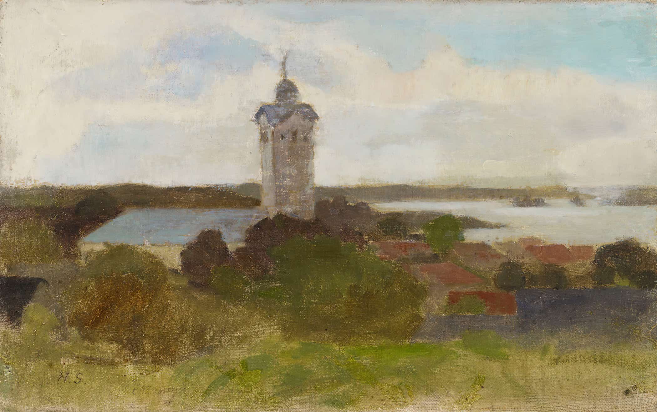 Tammisaari Church  by Helene Schjerfbeck