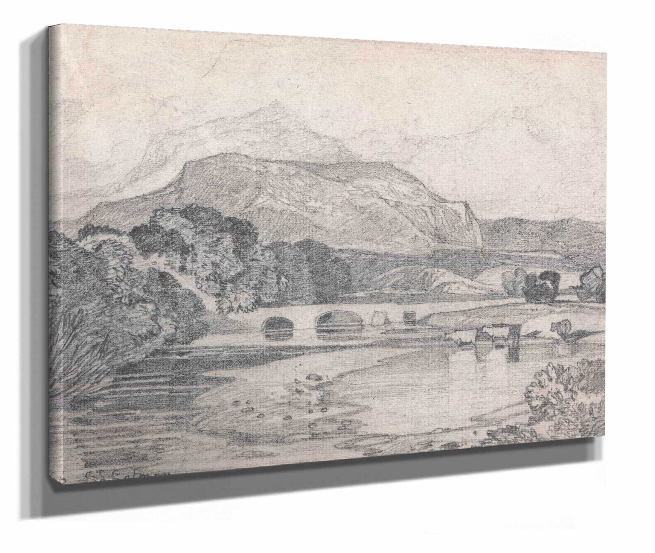 Tan Y Bwlch North Wales by John Sell Cotman