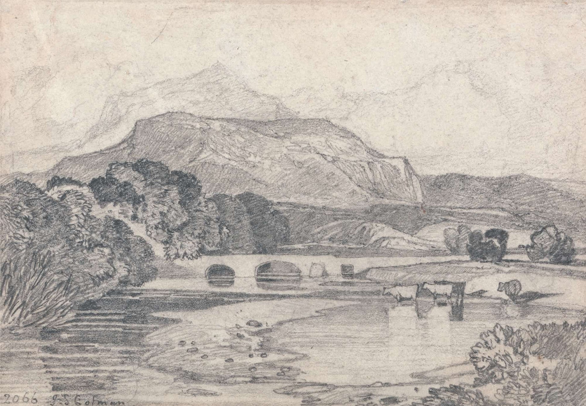 Tan Y Bwlch North Wales by John Sell Cotman