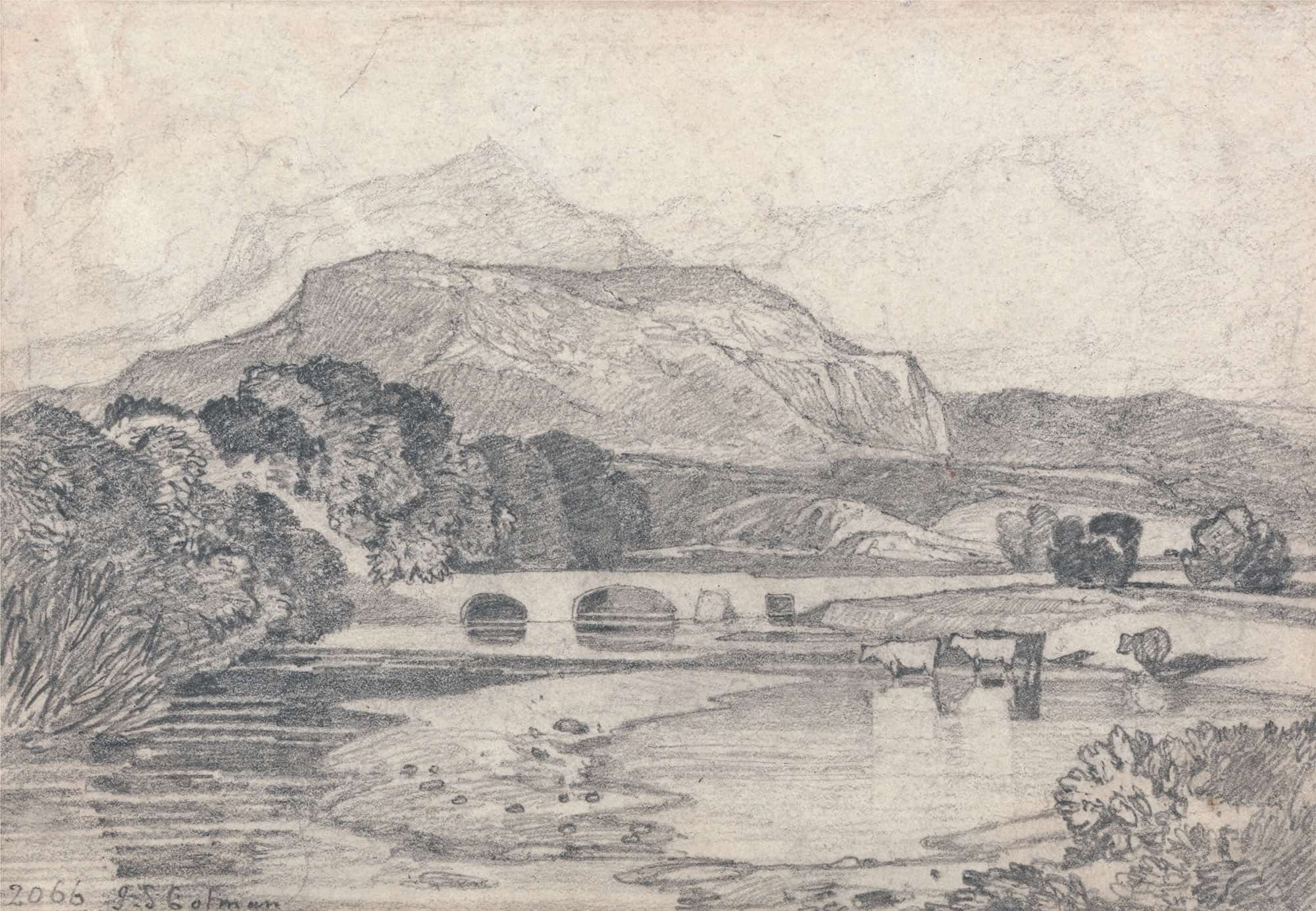 Tan Y Bwlch North Wales by John Sell Cotman