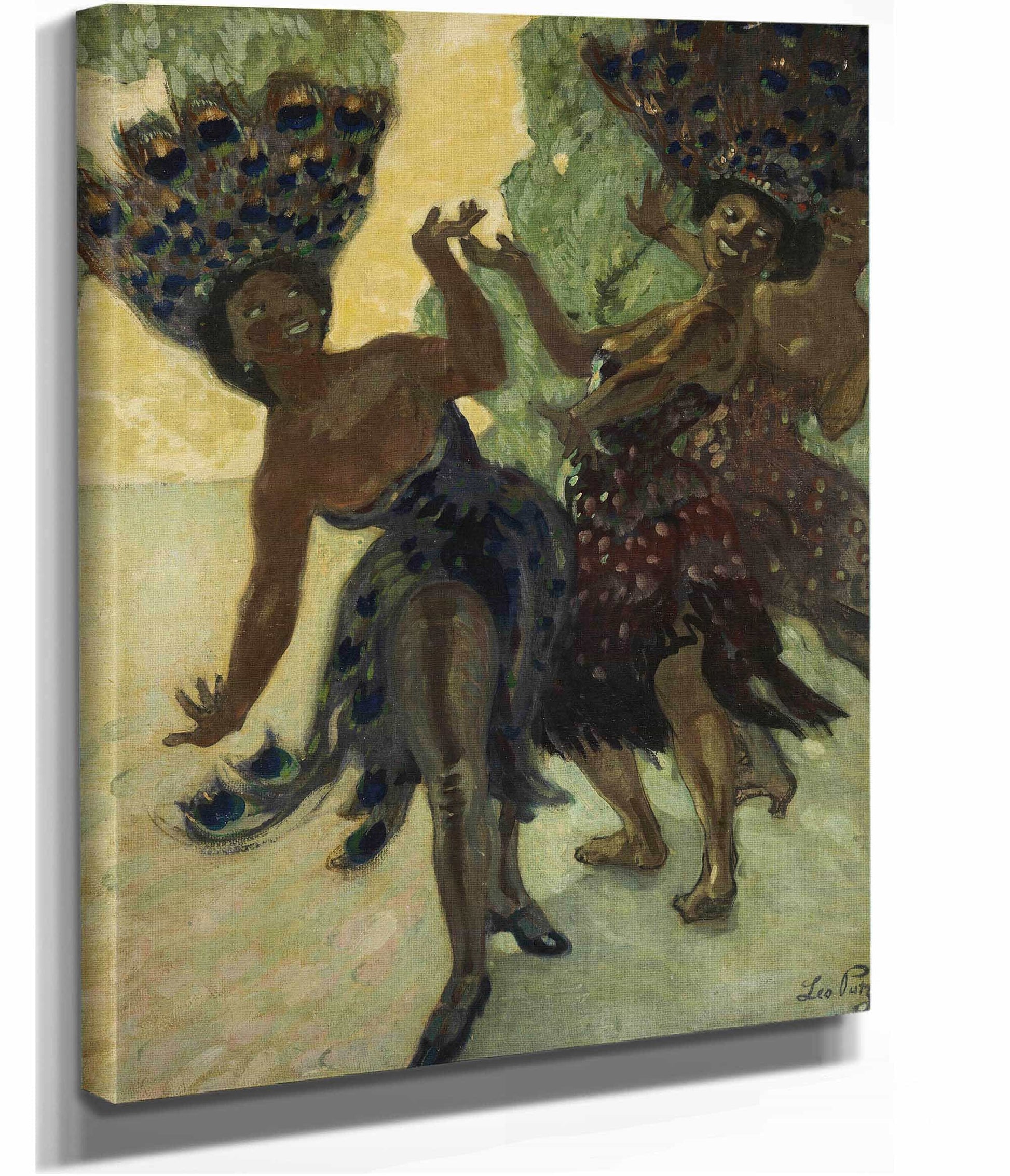 Tanzende Negerinnen by Leo Putz