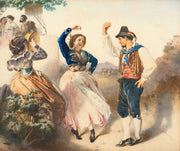 Tarantella by Anton Romako