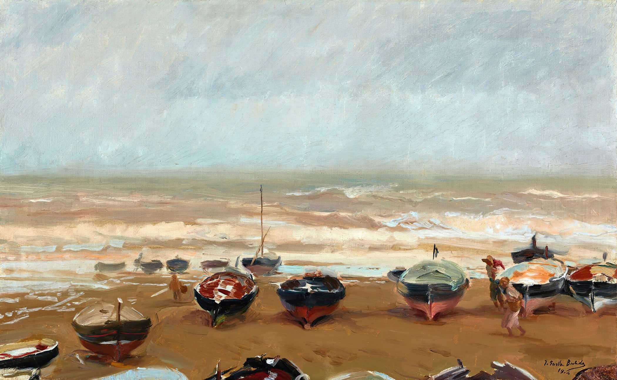 Tarde Tormentosa Stormy Afternoon by Joaquin Sorolla