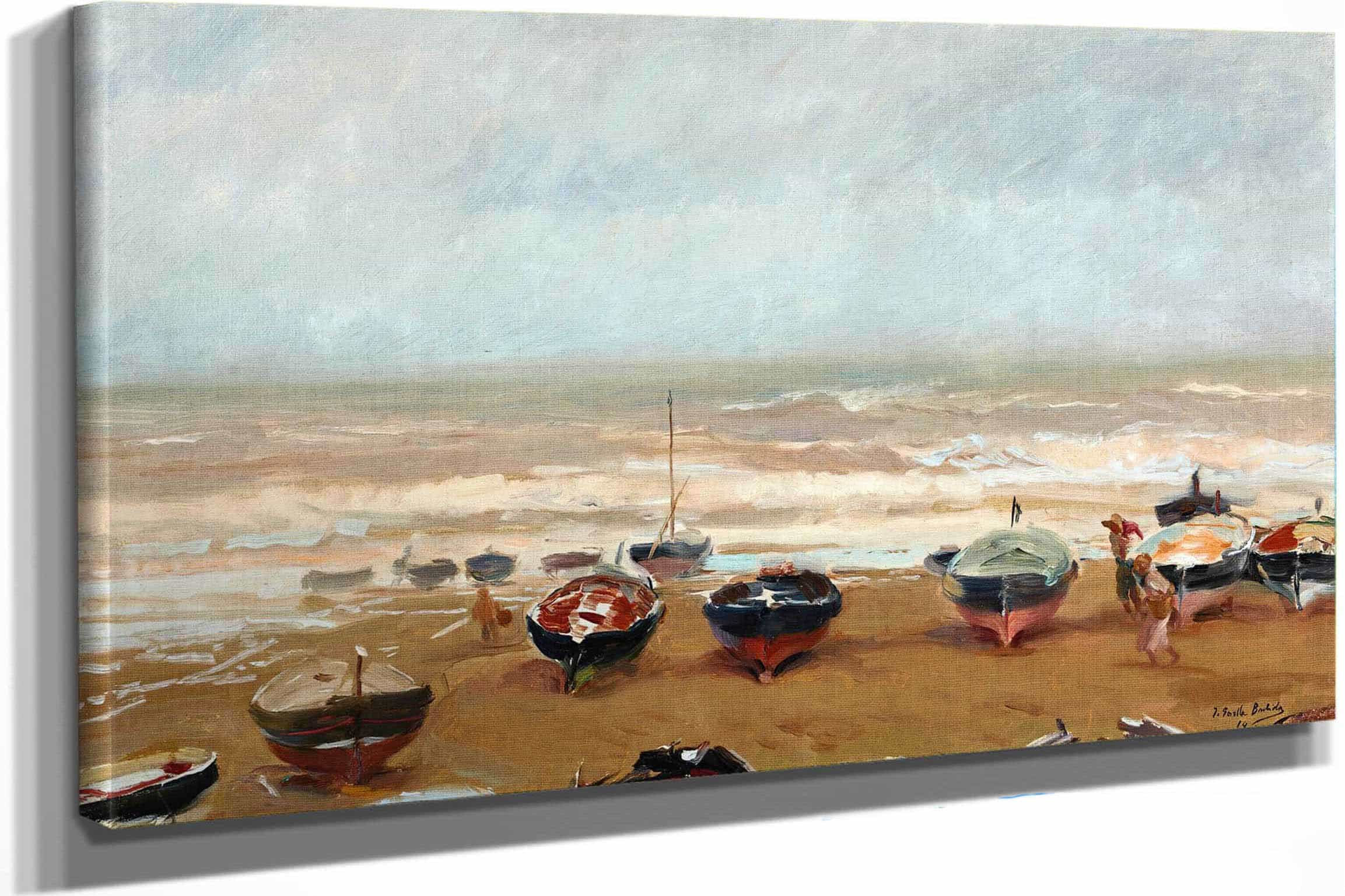 Tarde Tormentosa Stormy Afternoon by Joaquin Sorolla