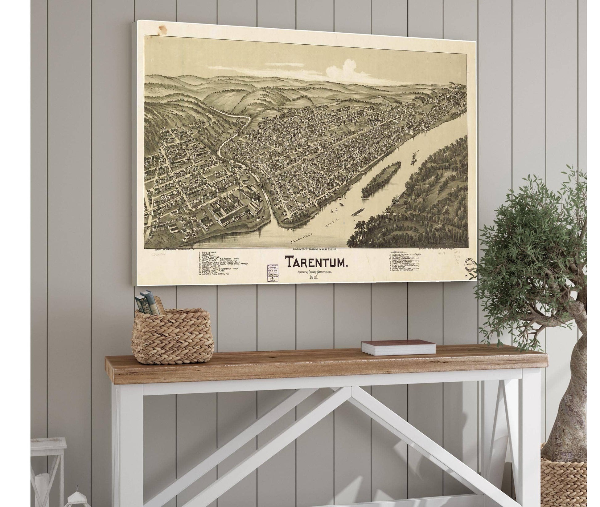 Tarentum Allegheny County Pennsylvania 1901  State Of Pennsylvania