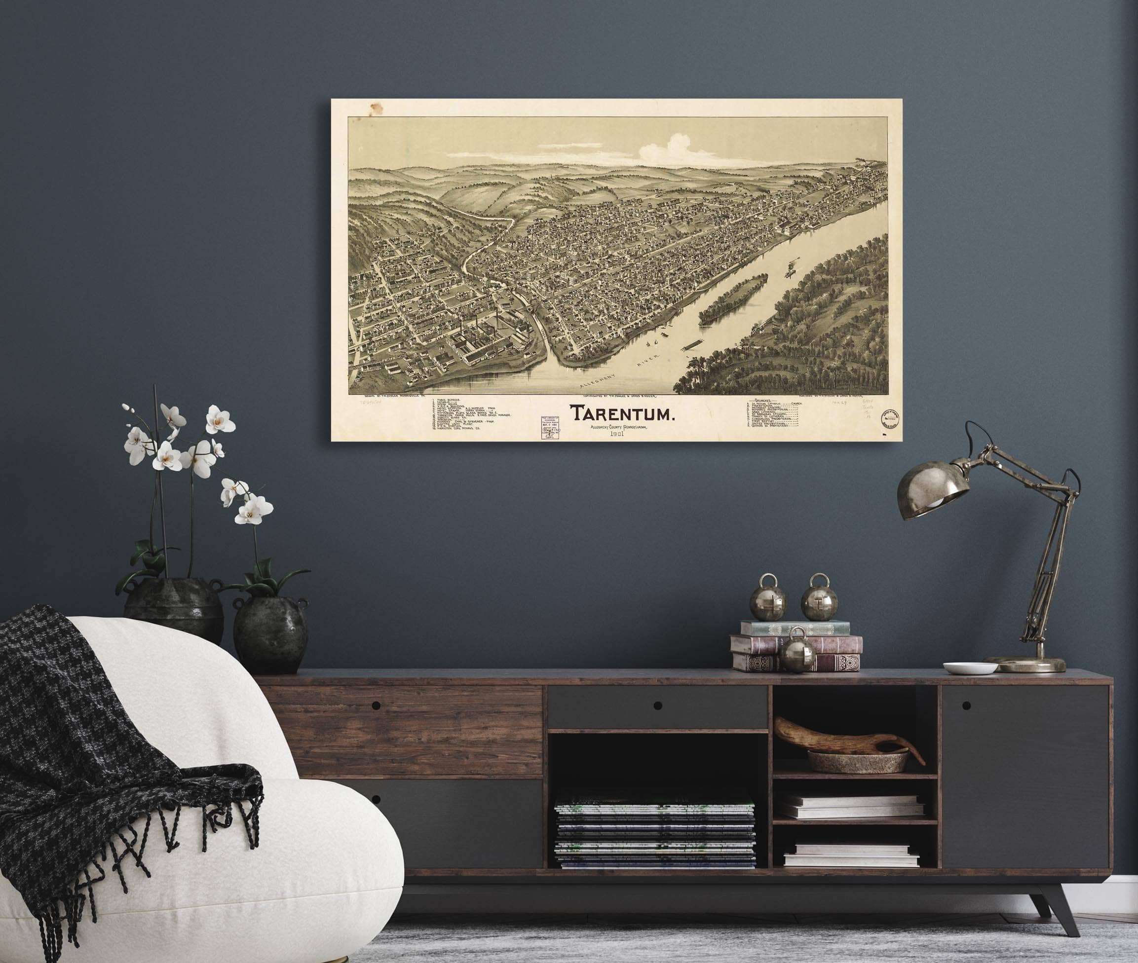 Tarentum Allegheny County Pennsylvania 1901  State Of Pennsylvania