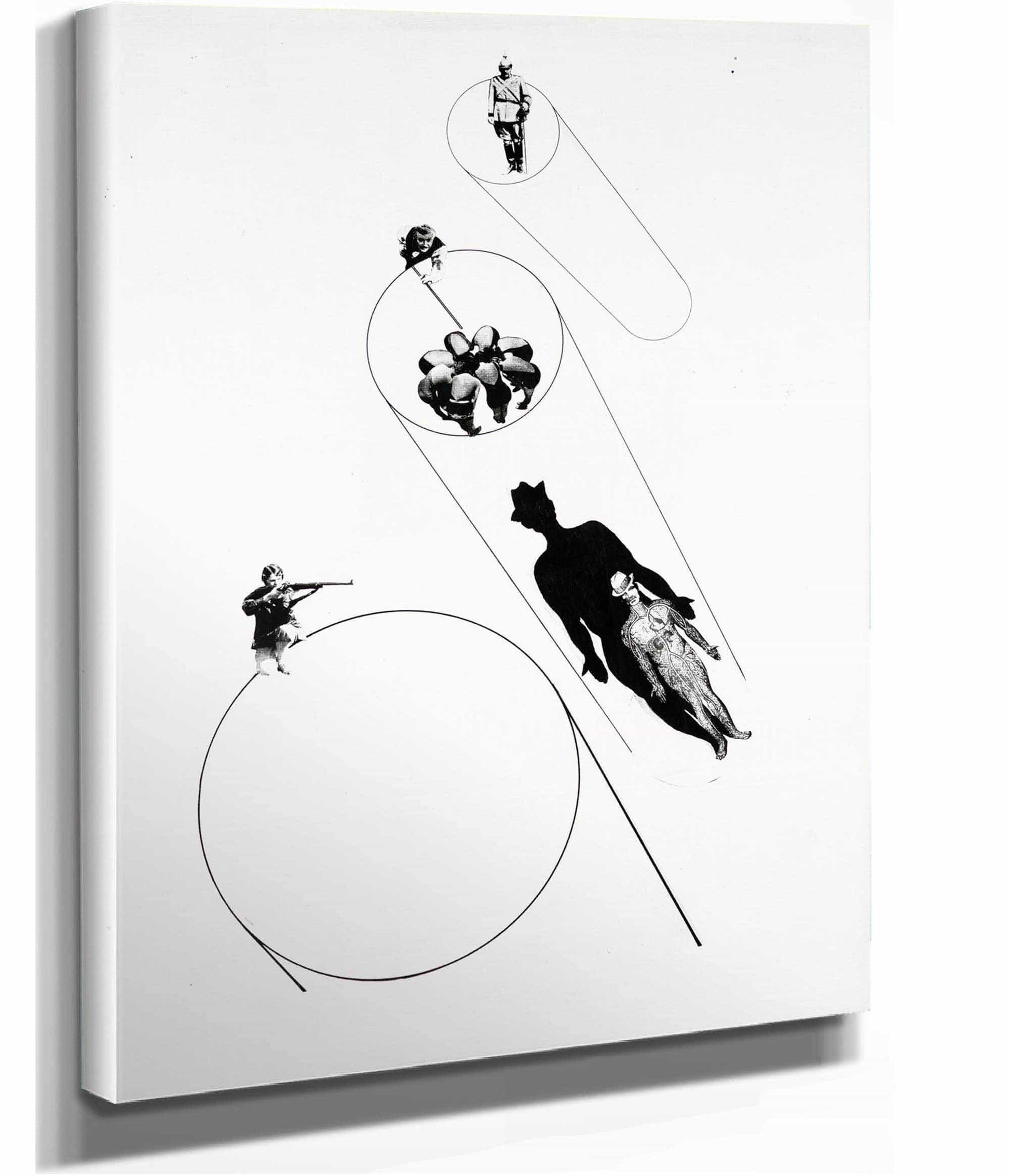 Target Practice In The Name Of The Law by Laszlo Moholy Nagy