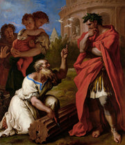 Tarquin The Elder Consulting Attus Navius by Sebastiano Ricci