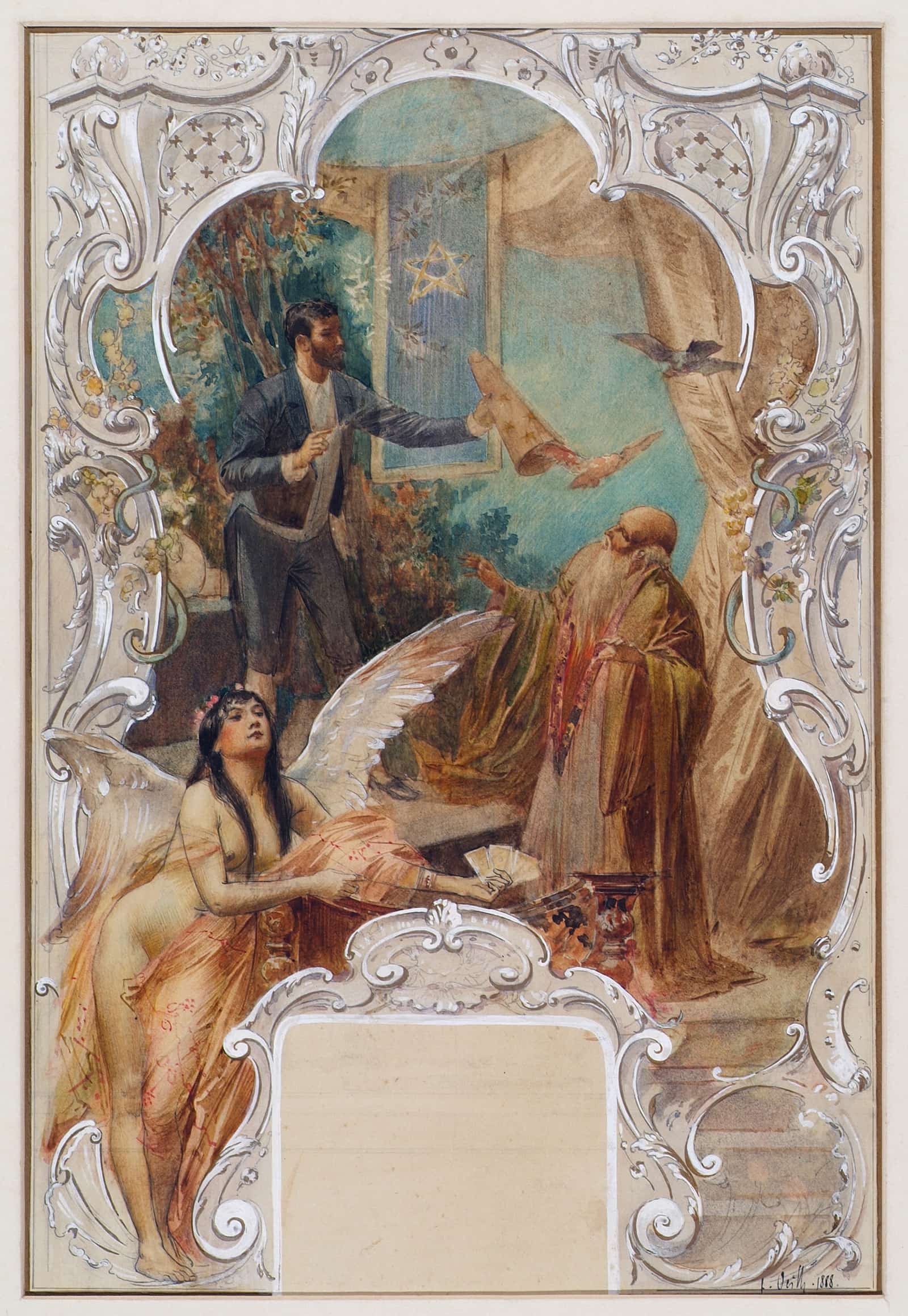 Taschenspieler by Eduard Veith