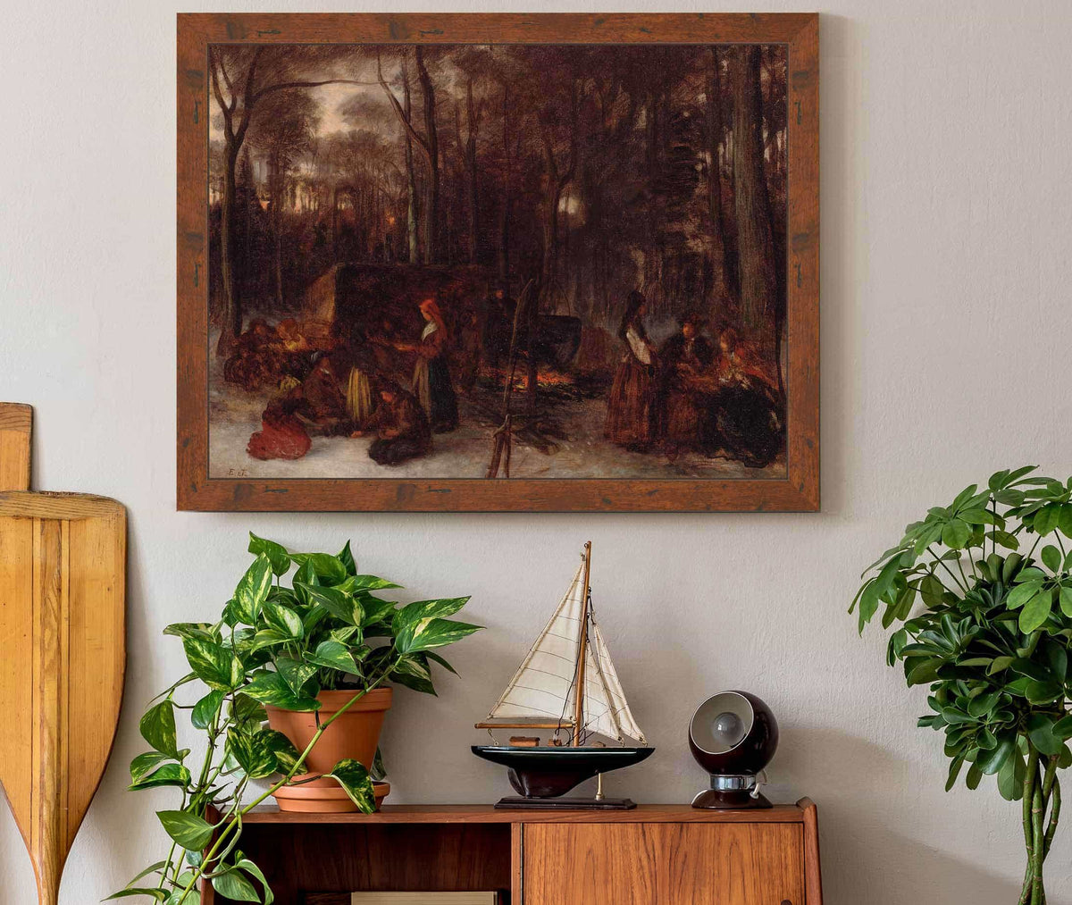 Tasting The Sugar by Eastman Johnson