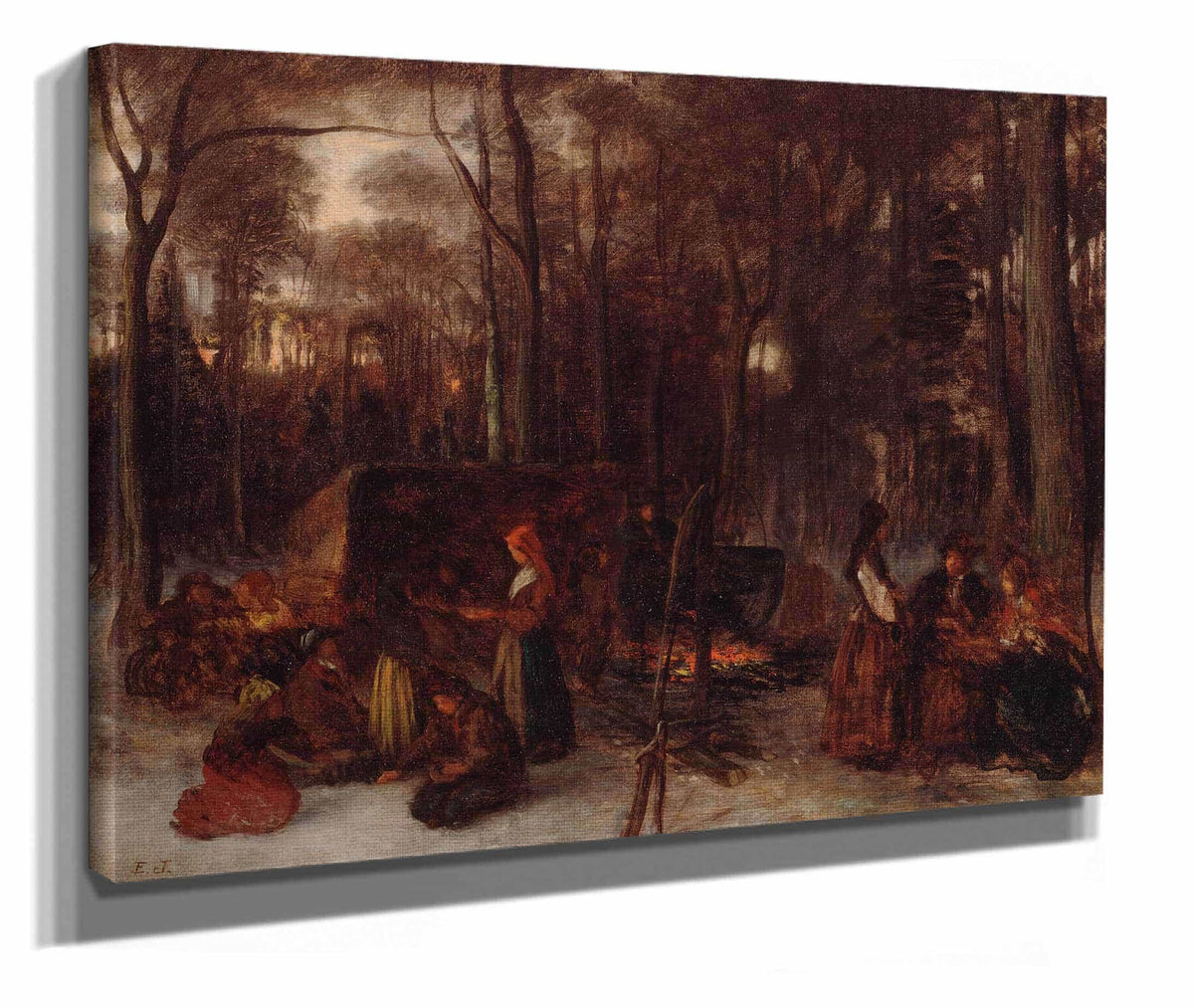 Tasting The Sugar by Eastman Johnson