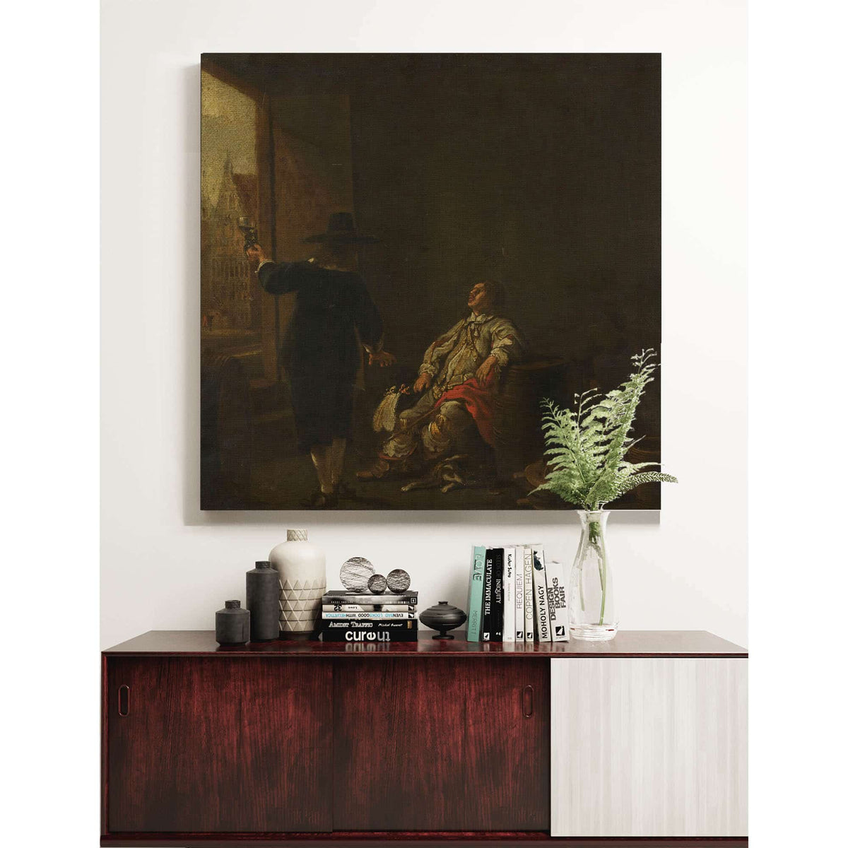 Tasting The Wine  by Aelbert Cuyp