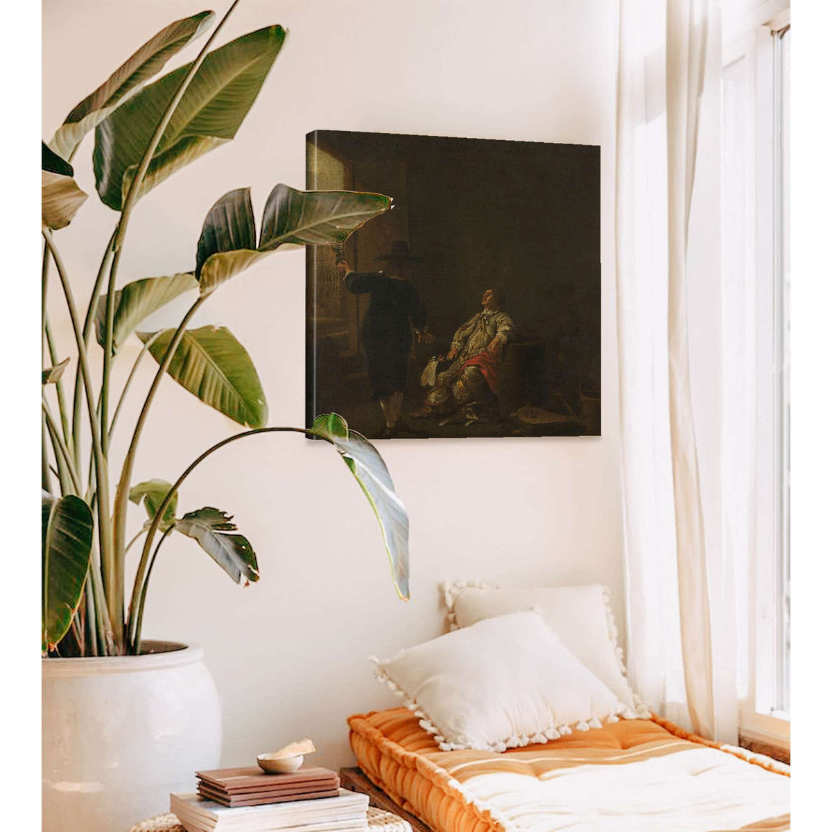 Tasting The Wine  by Aelbert Cuyp