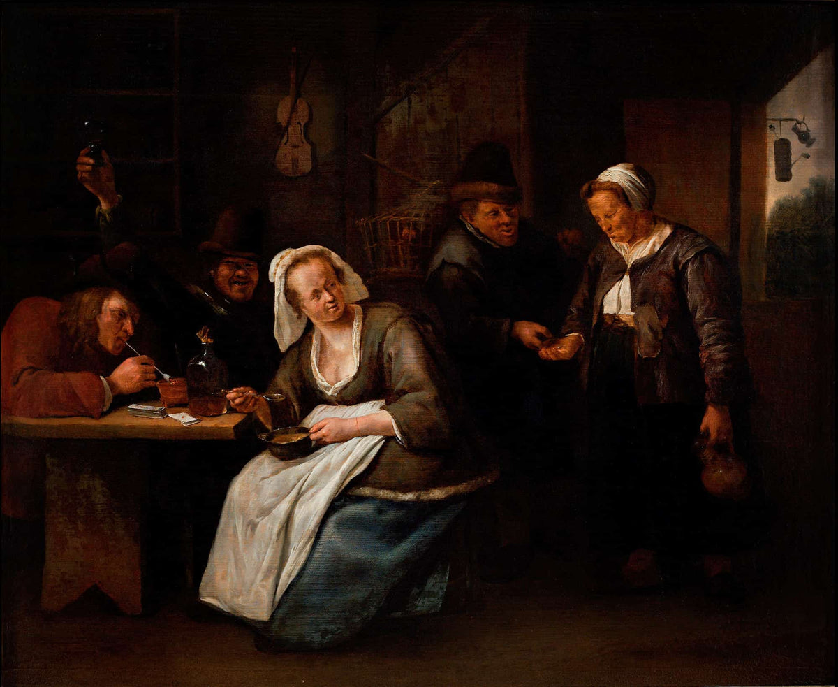 Tavern Scene by Jan Steen