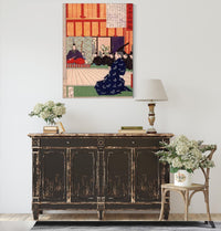 Tawara Toda Hidesato In Audience With The Emperor by Tsukioka Yoshitoshi