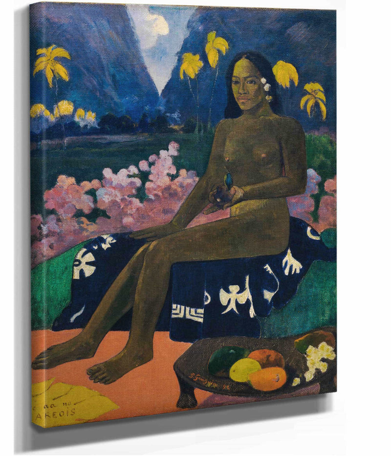 Te Aa No Areois The Seed Of The Areoi by Paul Gauguin