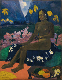 Te Aa No Areois The Seed Of The Areoi by Paul Gauguin