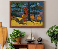 Te Arii Vahine La Femme Aux Mangos Ii by Paul Gauguin