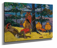 Te Arii Vahine La Femme Aux Mangos Ii by Paul Gauguin