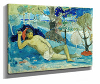 Te Arii Vahine The Queen Of Beauty Or The Noble Queen by Paul Gauguin