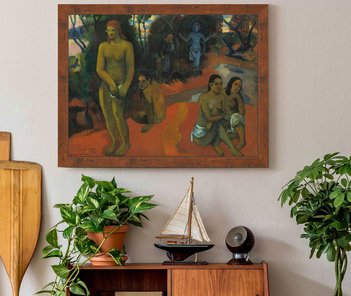 Te Pape Nave Nave Delectable Waters by Paul Gauguin