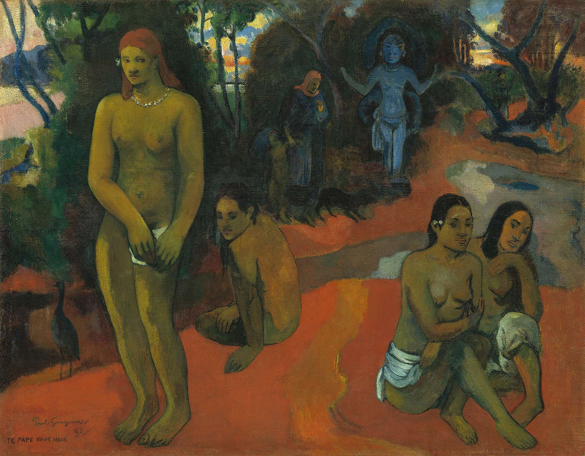 Te Pape Nave Nave Delectable Waters by Paul Gauguin