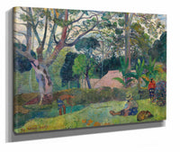 Te Raau Rahi The Big Tree by Paul Gauguin