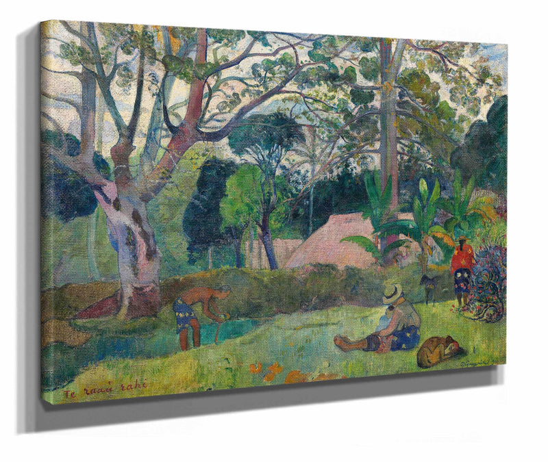 Te Raau Rahi The Big Tree by Paul Gauguin