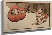 Teasing The Daruma by Helen Hyde