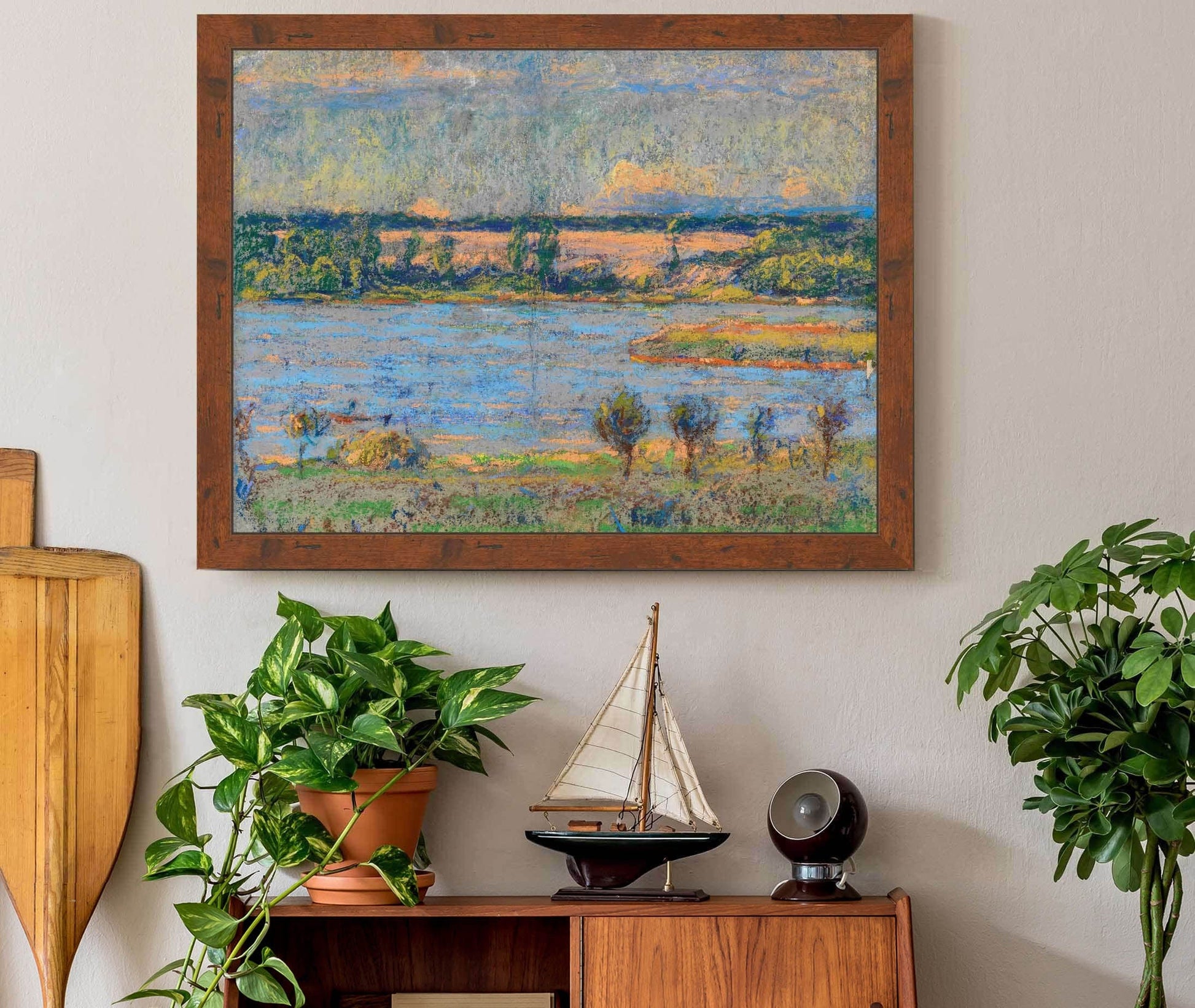 Teich Am Abend by Christian Rohlfs