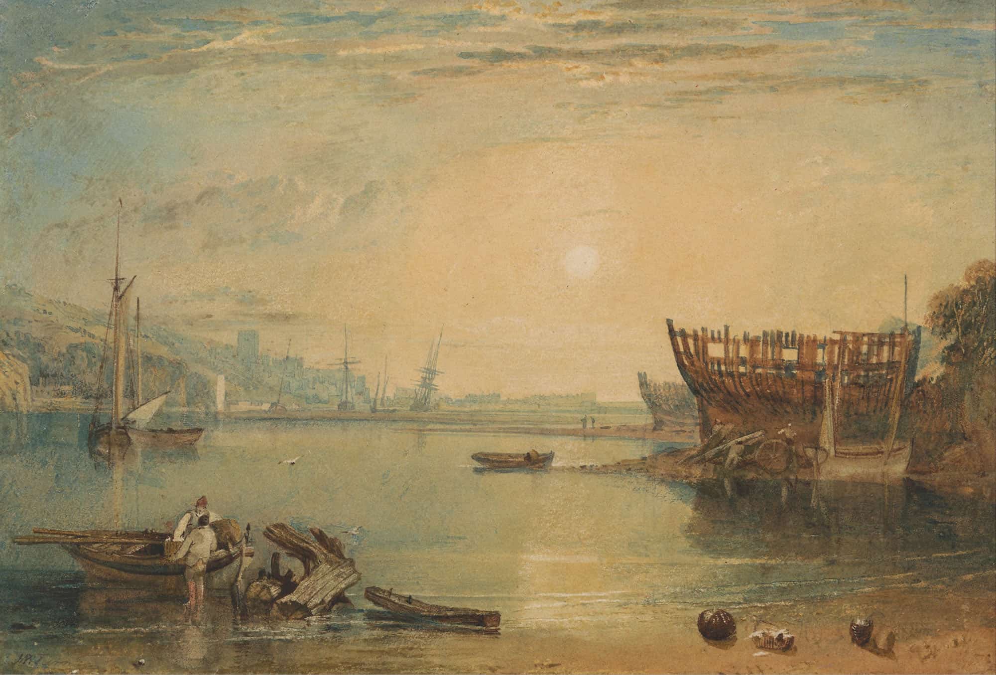 Teignmouth Devonshire by Joseph Mallord William Turner