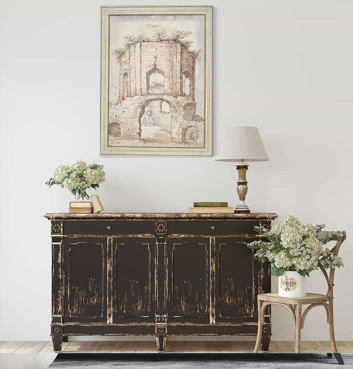 Temple Of Venus At Baiae Th Century by Jan Brueghel The Younger