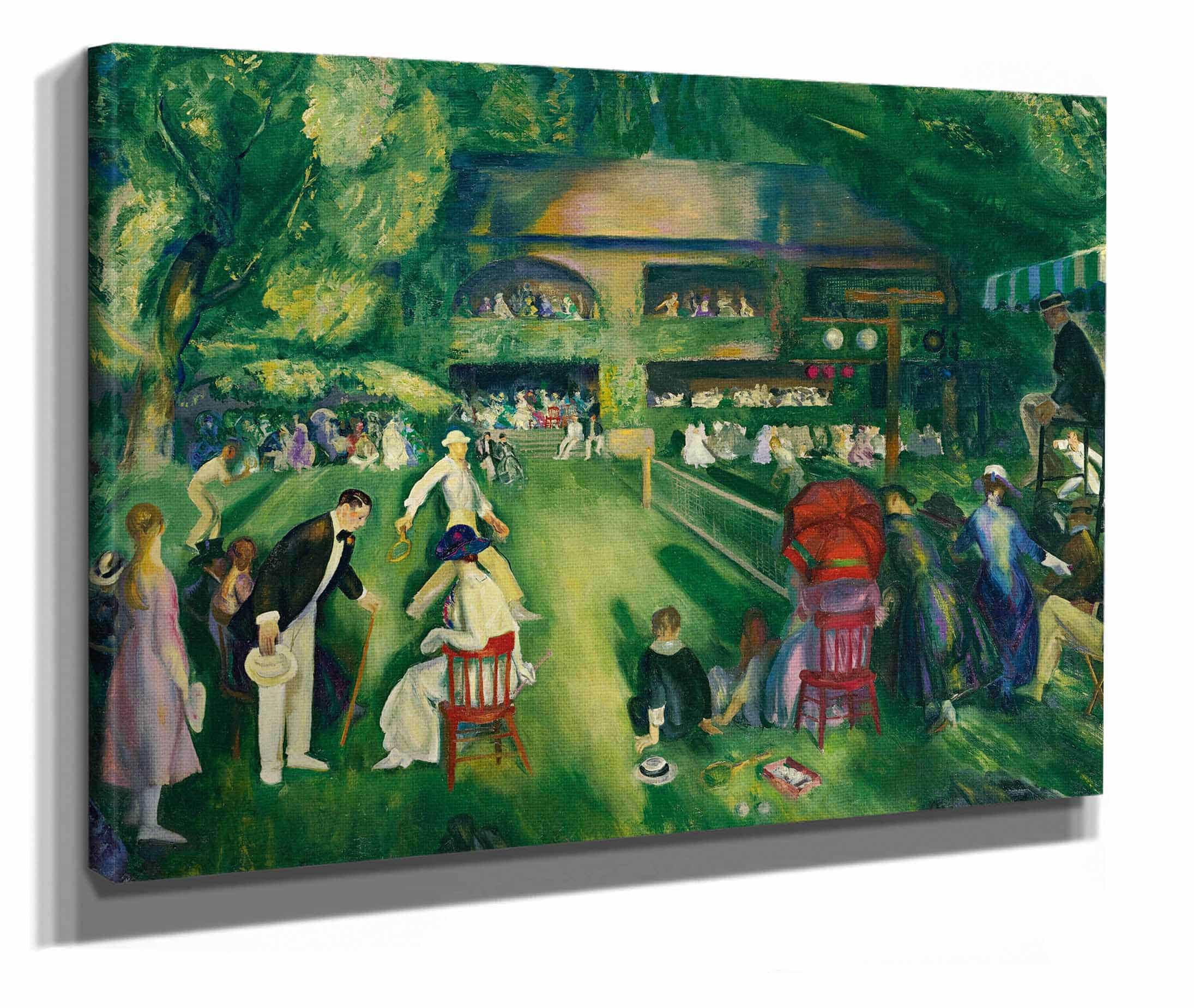 Tennis At Newport by George Wesley Bellows