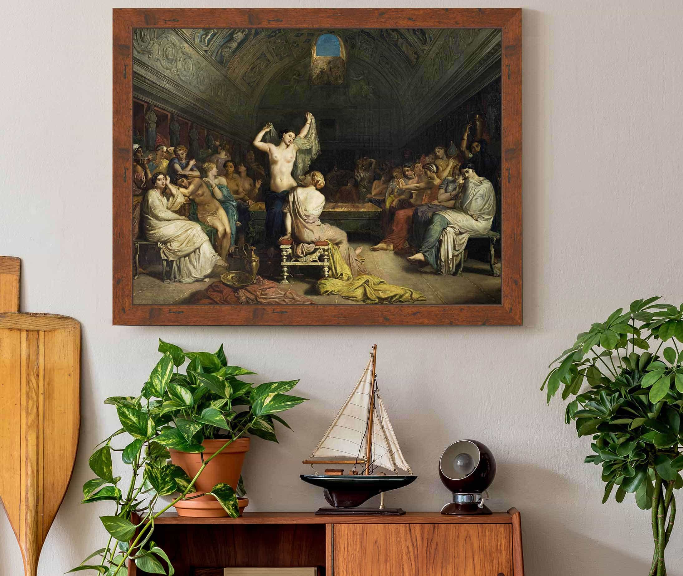 Tepidarium by Theodore Chasseriau