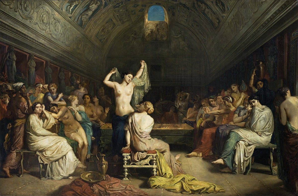 Tepidarium by Theodore Chasseriau
