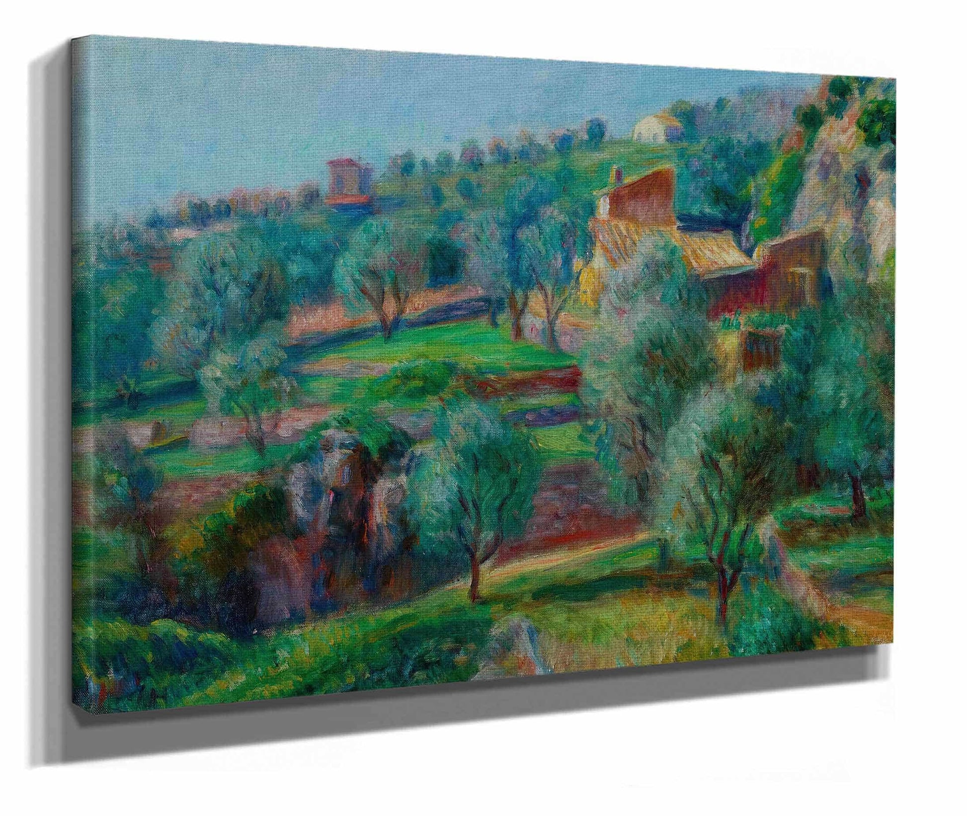 Terraces South Of France by William James Glackens