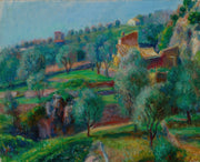 Terraces South Of France by William James Glackens