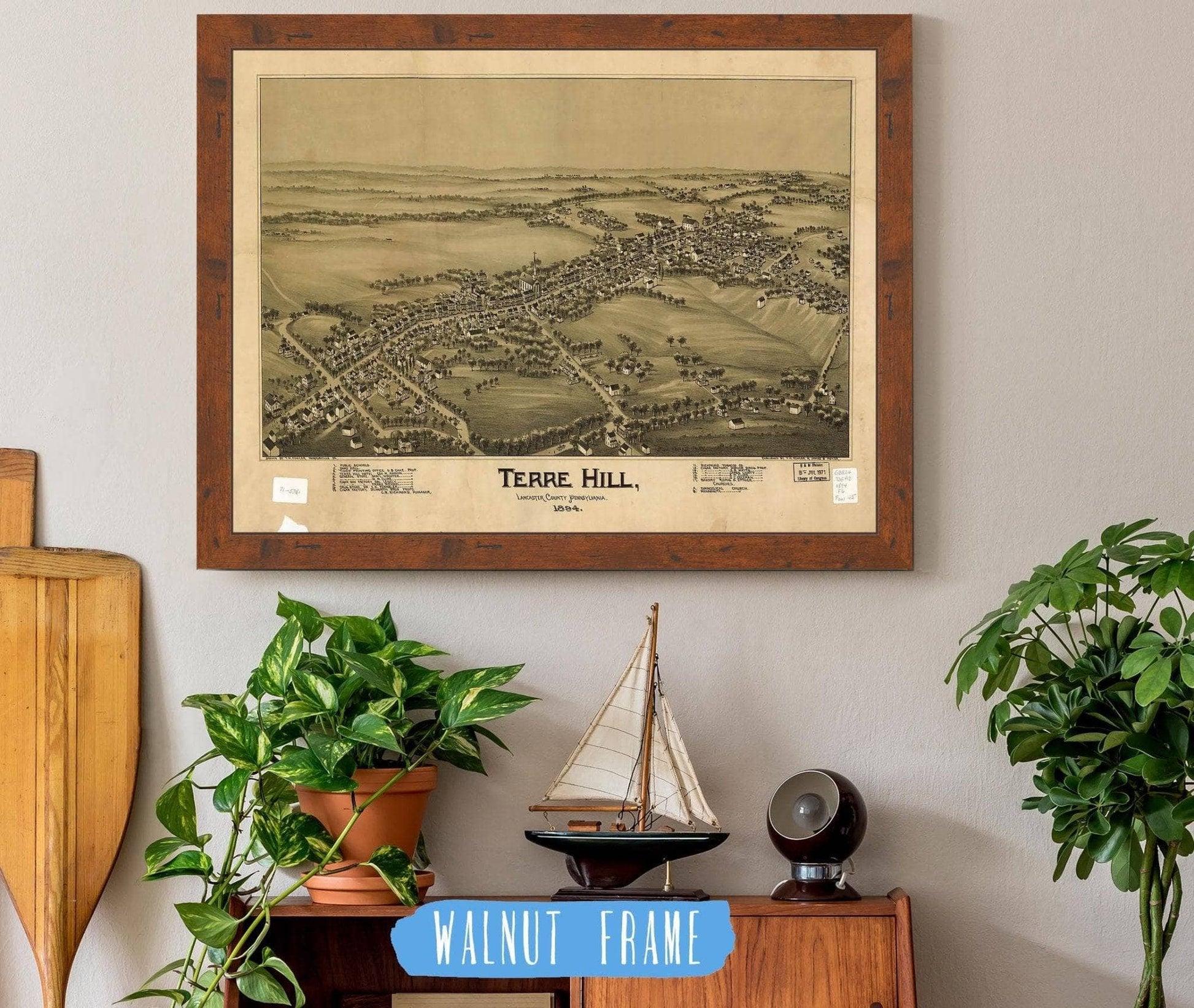 Terre Hill Lancaster County Pennsylvania 1894 State of Pennsylvania