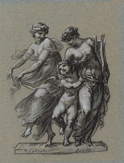 Terspichore Et Erato by Pierre Paul Prudhon
