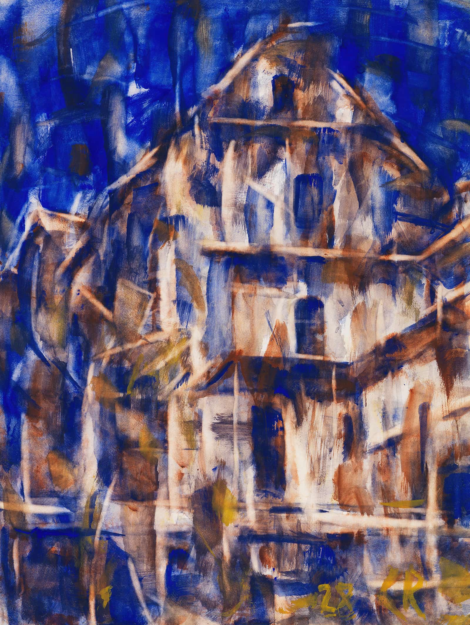 Tessiner Hauser I by Christian Rohlfs