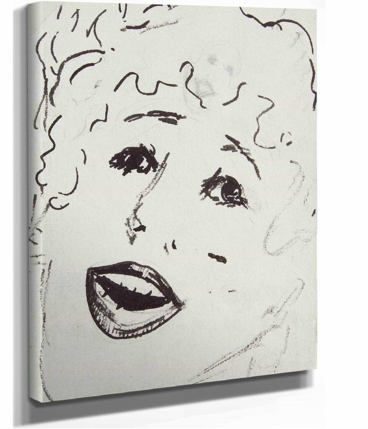 Tete De Chanteuse by Edouard Vuillard