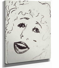 Tete De Chanteuse by Edouard Vuillard