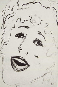 Tete De Chanteuse by Edouard Vuillard